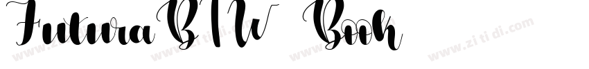 FuturaBTW01 Book字体转换 FuturaBTW01 Book字体转换